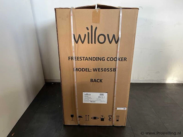 Willow we50ssb 62l elektrische fornuizen - afbeelding 2 van  4