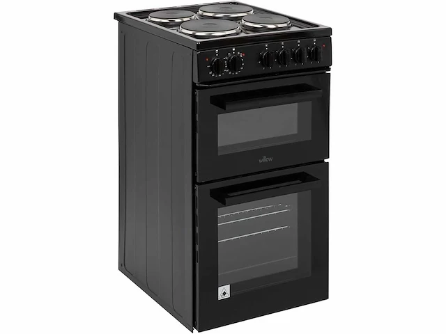 Willow we50tsb elektrische fornuizen 62 l zwart - afbeelding 2 van  5