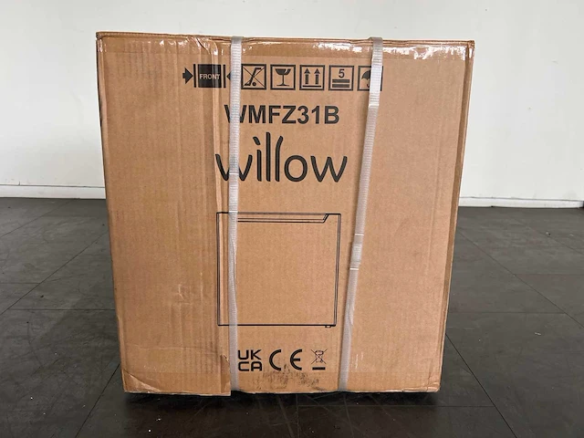 Willow wmfz31b vrijstaande vriezer 31 l zwart - afbeelding 1 van  1