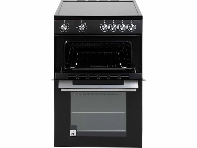 Willow wt60ccb vrijstaande kookplaat 68 l zwart - afbeelding 2 van  5