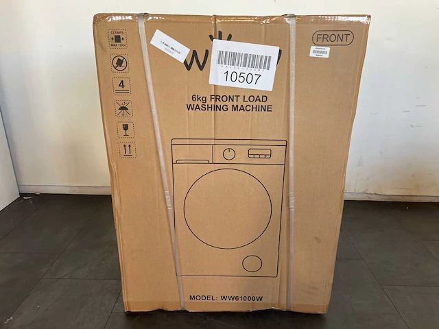 Willow ww61000w wasmachine 6 kg 80 db wit - afbeelding 2 van  2