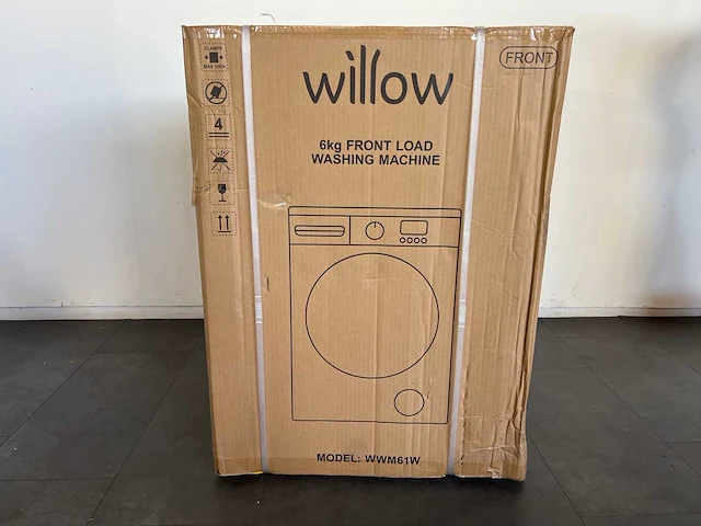 Willow wwm61w wasmachine 6 kg 1000 rpm wit - afbeelding 2 van  2