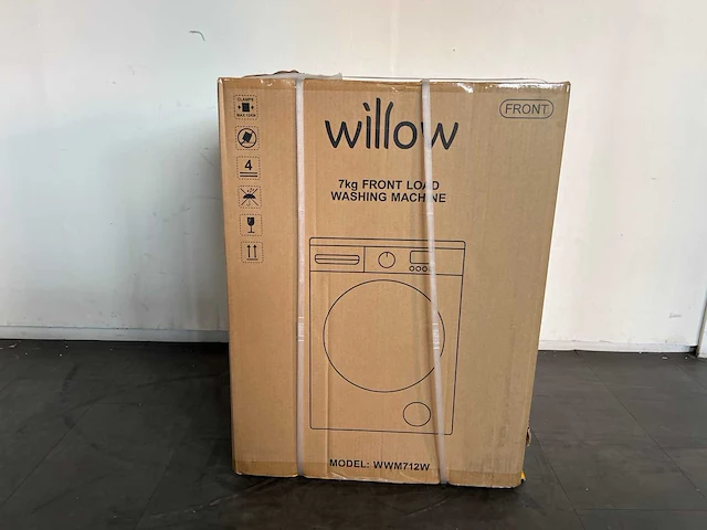 Willow wwm712w wasmachine 7 kg 1200 rpm wit - afbeelding 3 van  3