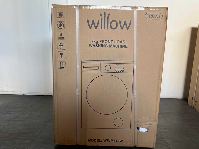 Willow wwm712w wasmachine 7 kg 1200 rpm wit - afbeelding 2 van  2