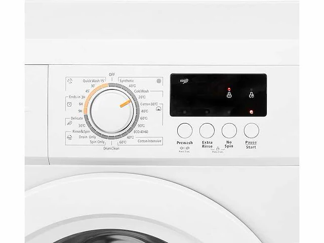 Willow wwm712w wasmachine 7 kg 1200 rpm wit - afbeelding 3 van  4