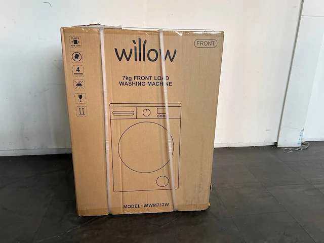 Willow wwm712w wasmachine 7 kg 1200 rpm wit - afbeelding 4 van  4