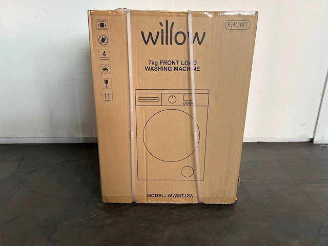 Willow wwm712w wasmachine 7 kg 1200 rpm wit - afbeelding 3 van  3