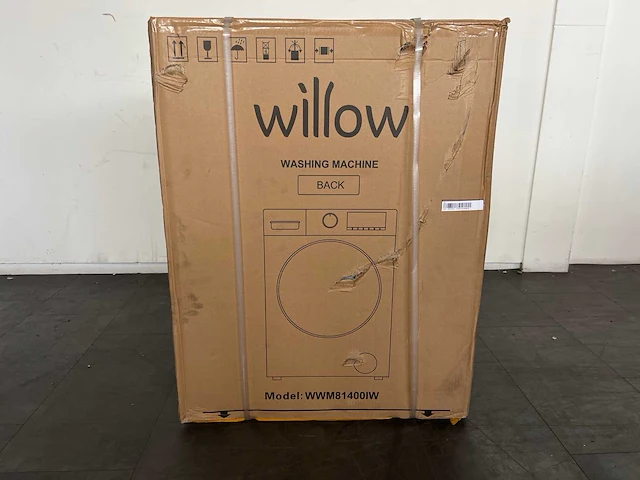 Willow wwm81400iw wasmachine 8 kg 1400 rpm wit - afbeelding 5 van  5