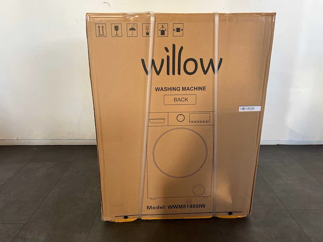 Willow wwm81400iw wasmachine 8 kg 1400 rpm wit - afbeelding 5 van  5