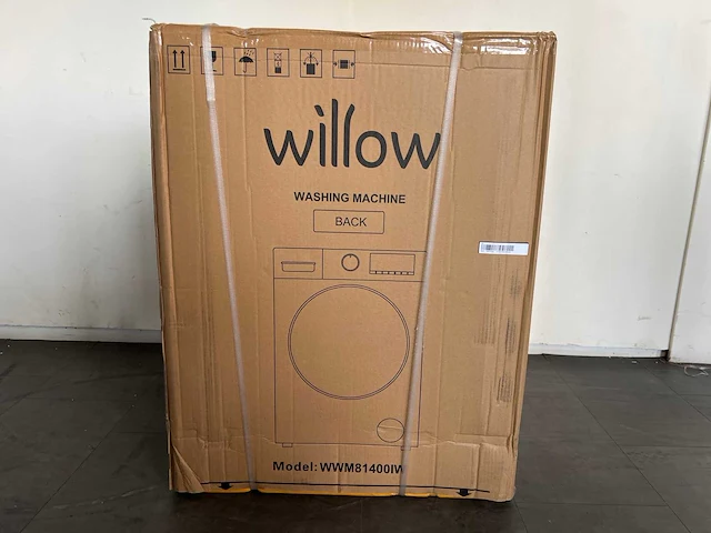 Willow wwm81400iw wasmachine 8 kg 1400 rpm wit - afbeelding 1 van  5