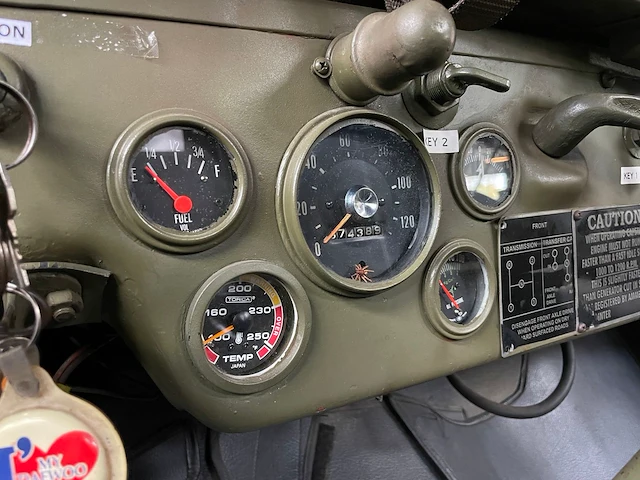 Willys jeep -army truck- 60pk 1952 - afbeelding 7 van  27
