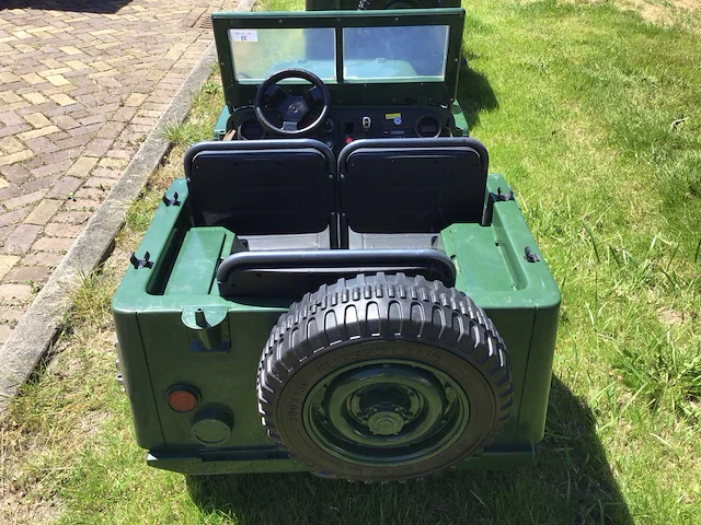 Willys mb jeep elektrische speelgoed auto - afbeelding 4 van  9