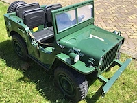 Willys mb jeep elektrische speelgoed auto - afbeelding 6 van  9