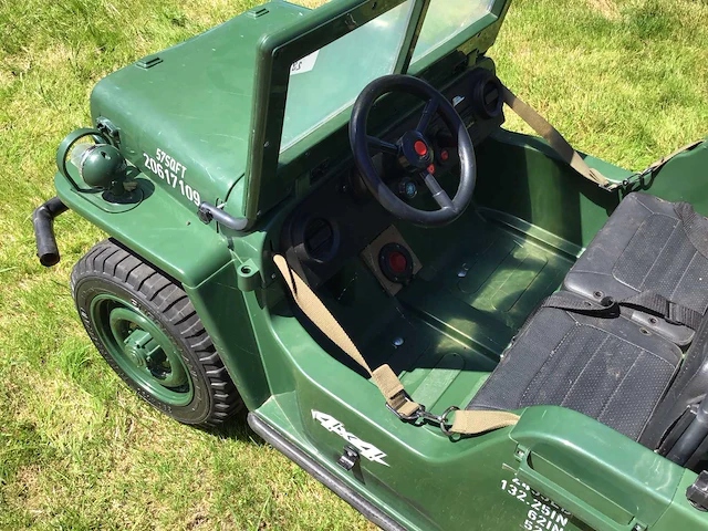 Willys mb jeep elektrische speelgoed auto - afbeelding 2 van  11