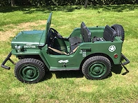 Willys mb jeep elektrische speelgoed auto - afbeelding 4 van  11