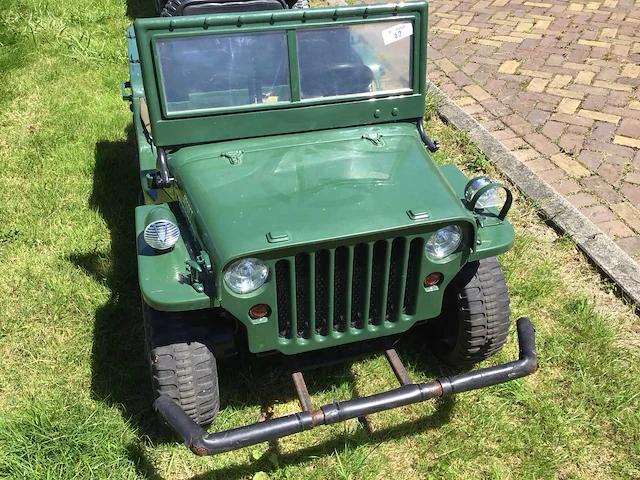 Willys mb jeep elektrische speelgoed auto - afbeelding 8 van  11