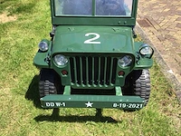 Willys mb jeep elektrische speelgoed auto - afbeelding 6 van  9