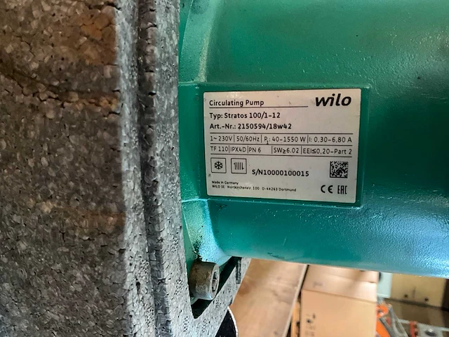 Wilo circulatiepomp (2x) - afbeelding 4 van  8