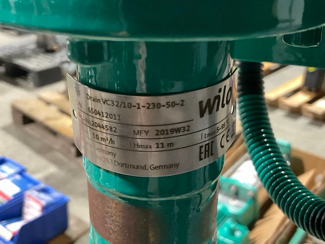 Wilo drain vc32/10 staartpomp - afbeelding 3 van  3