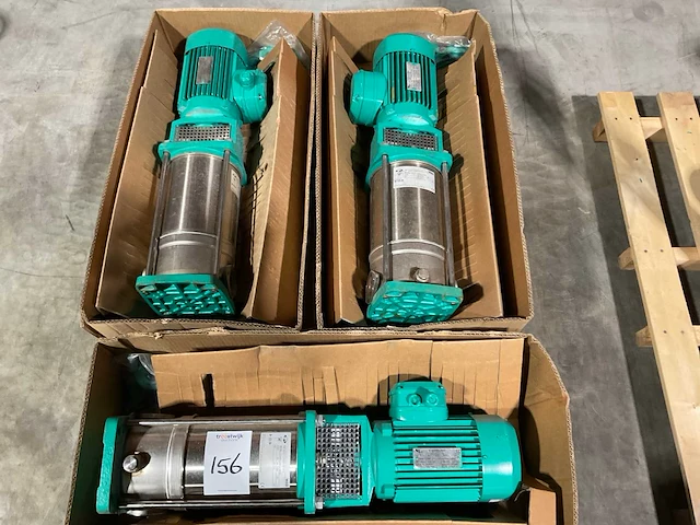 Wilo mv110-1/16/e/3-400-50-2 centrifugaal pompunit (3x) - afbeelding 1 van  3