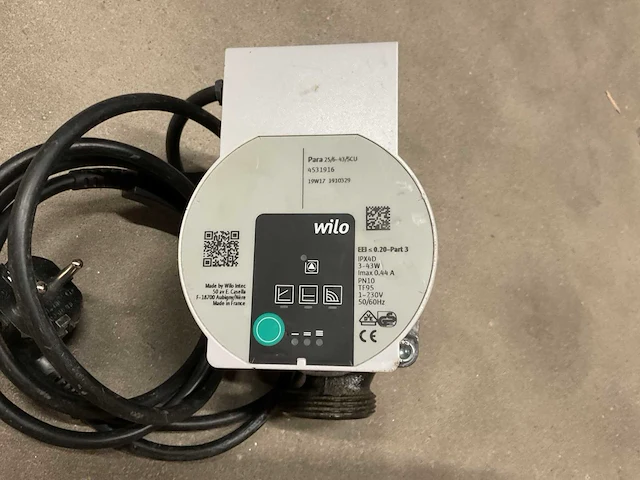 Wilo para 25/6-43/scu circulatiepomp - afbeelding 2 van  2
