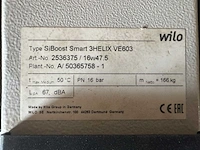 Wilo siboost smart 3 helix ve603 pomp unit - afbeelding 9 van  17