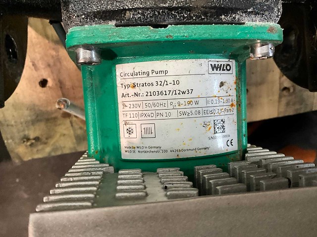 Wilo stratos 25/1-10 circulatiepomp (2x) - afbeelding 4 van  5
