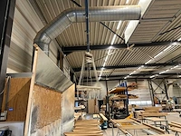 Wiltec - 2300*2900mm - spuitwand met railsysteem en pompen - afbeelding 5 van  15