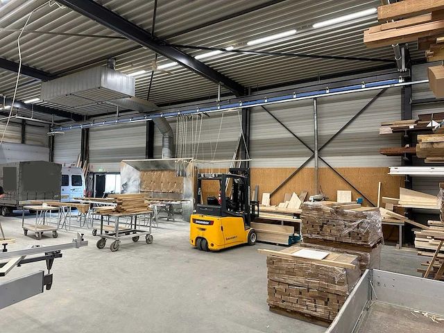 Wiltec - 2300*2900mm - spuitwand met railsysteem en pompen - afbeelding 1 van  15
