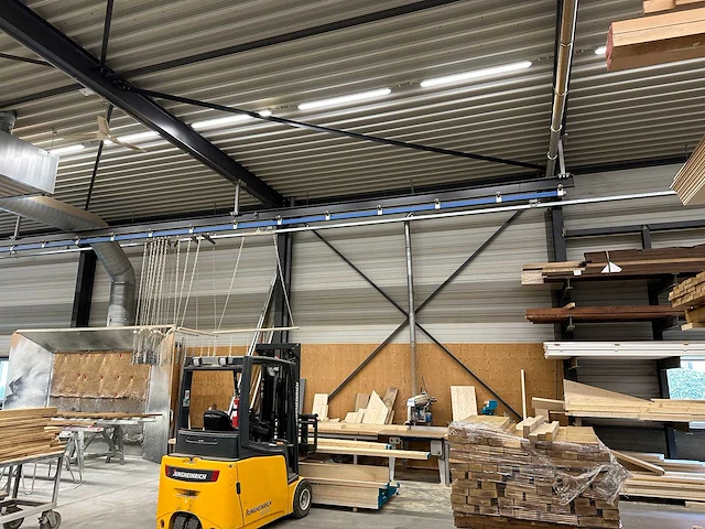 Wiltec - 2300*2900mm - spuitwand met railsysteem en pompen - afbeelding 11 van  15