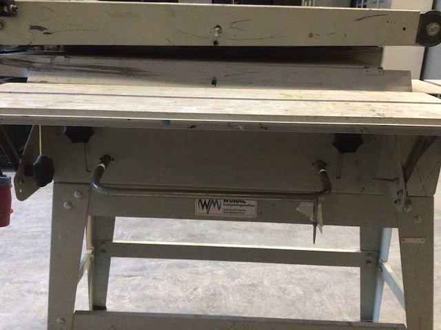 Wimac bandschuurmachine - afbeelding 6 van  6