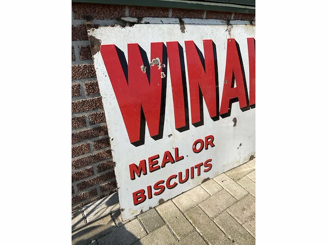 Winalot emaille wandbord | 152x90 cm - afbeelding 3 van  8