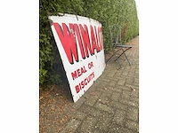 Winalot emaille wandbord | 152x90 cm - afbeelding 8 van  8