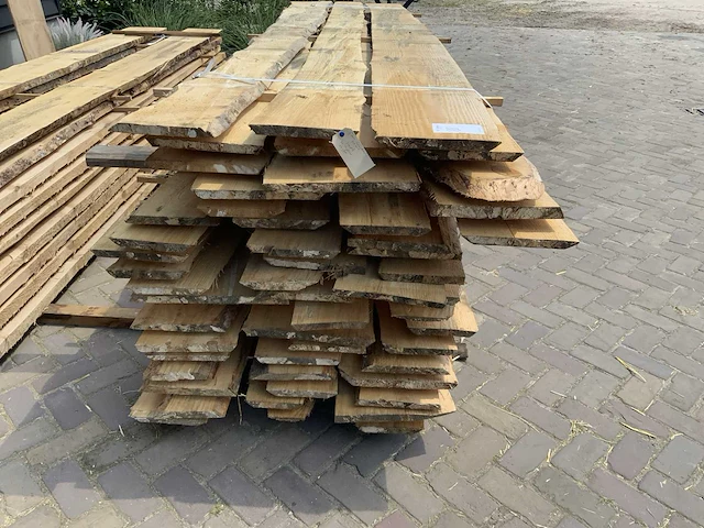 Winddroog grenen schaaldelen 4150mm (54x) - afbeelding 3 van  4