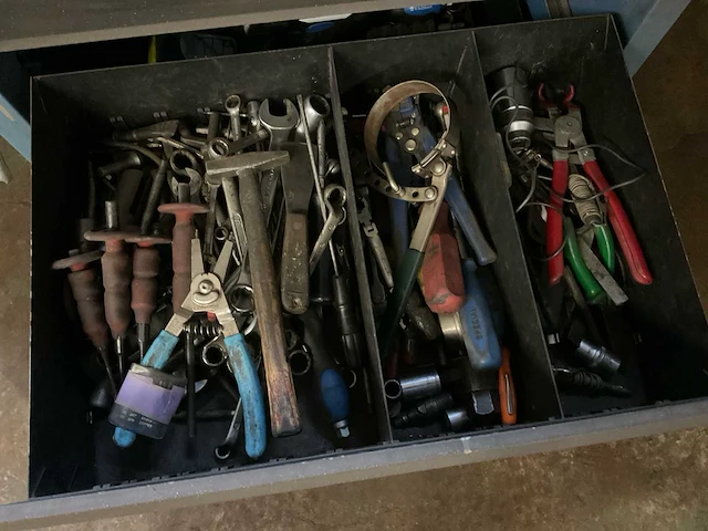 Windgassen hindrichs gevulde gereedschapswagen - afbeelding 10 van  10