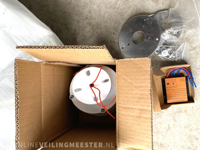 Windgenerator turbine set voor mastbevestiging gear - afbeelding 2 van  9