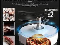 Windgenerator turbine set voor mastbevestiging gear - afbeelding 7 van  9