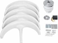 Windgenerator turbine set voor mastbevestiging gear - afbeelding 8 van  9
