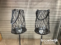 Windlicht op statief - afbeelding 2 van  2