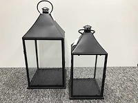 Windlicht set van 2 stuks (40x)