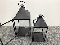 Windlicht set van 2 stuks (40x) - afbeelding 3 van  5