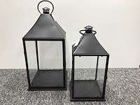 Windlicht set van 2 stuks (40x)