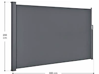 Windscherm dubai 300x200cm - afbeelding 5 van  11