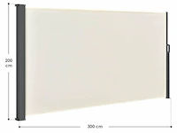 Windscherm dubai 300x200cm - afbeelding 5 van  11