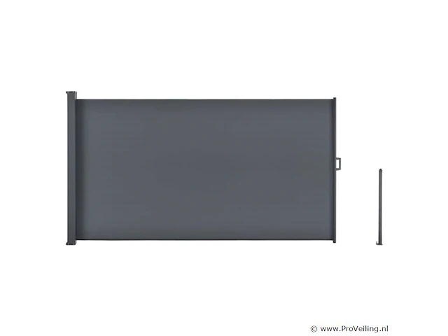 Windscherm/ zijluifel 500x180 cm antraciet - afbeelding 4 van  6
