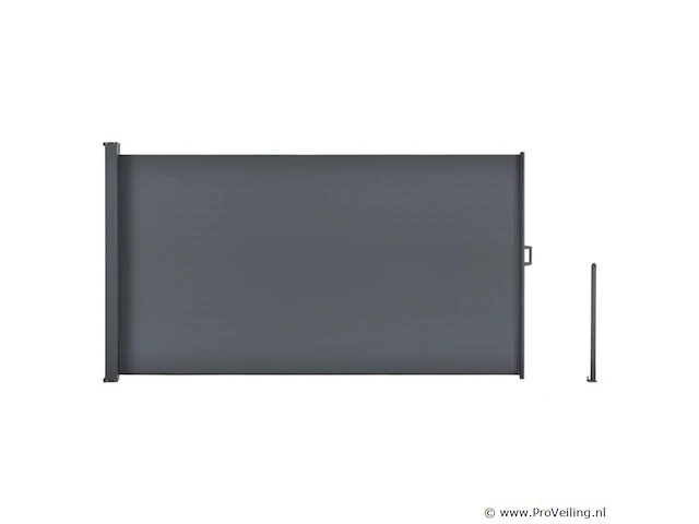 Windscherm/ zijluifel 500x180 cm antraciet - afbeelding 4 van  6