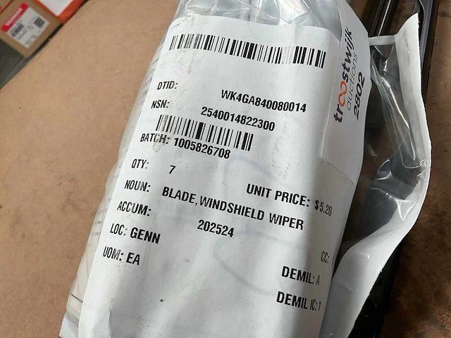 Windshield wiper blade (7x) - afbeelding 3 van  3