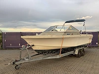 Windy 22dc speedboot incl. trailer - afbeelding 1 van  17