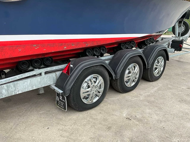 Windy dc28 sloep met 3-assig boottrailer - afbeelding 4 van  51