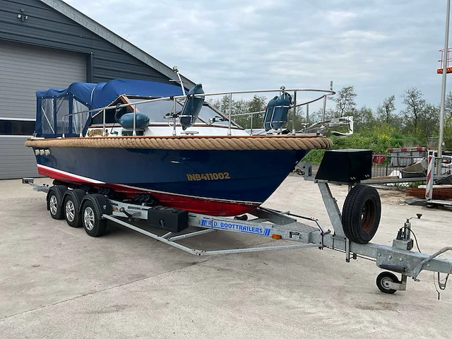 Windy dc28 sloep met 3-assig boottrailer - afbeelding 23 van  51